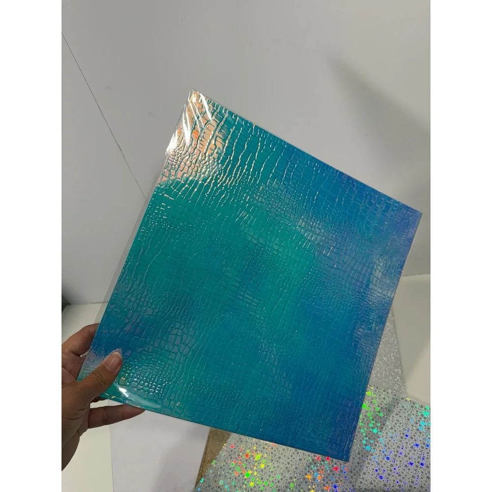 Recollections Signature 12x12 Specialty Paper Lot of 7 Holographic Glitter Foil